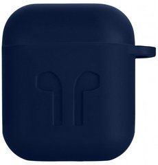 Чохол 2Е для Apple AirPods Pure Color Silicone Imprint (1.5mm) Navy (2E-AIR-PODS-IBSI-1.5-NV)