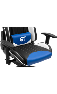 Комп'ютерне крісло для геймера GT Racer X-5813 black/blue/white