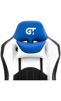 Комп'ютерне крісло для геймера GT Racer X-5813 black/blue/white