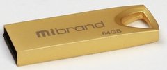 Флешка Mibrand USB 2.0 Taipan 64Gb Gold (MI2.0/TA64U2G)
