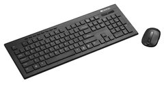 Комплект (клавиатура+мышь) Canyon CNS-HSETW4-RU Black