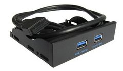 USB-Хаб Maiwo 3,5" 2 порта USB 3.0 (KC010) (43393)
