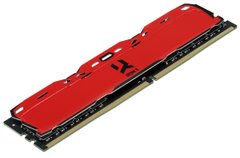 Оперативна пам’ять Goodram IRDM X Red DDR4 1x8GB (IR-XR3200D464L16SA/8G)