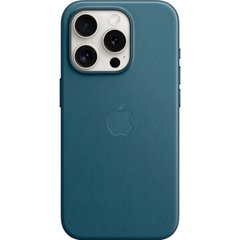 Чохол Apple FineWoven Case with MagSafe для iPhone 15 Pro Pacific Blue (MT4Q3)
