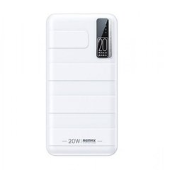 Внешний аккумулятор REMAX Noah Series 20W+22.5W PD+QC Fast Charging Power Bank 20000mAh RPP-316 White