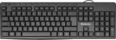 Клавиатура DEFENDER (45719)Action HB-719 RU Black