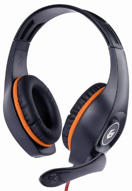 Навушники Gembird GHS-05-O Black/Orange