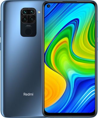 Смартфон Xiaomi Redmi Note 9 4/128GB Midnight Grey NFC