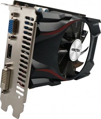 Відеокарта Arktek PCI-Ex Radeon R7 240 Single Fan 2048MB GDDR5 (128bit) (780/4600) (DVI, HDMI, VGA) (AKR240D5S2GH1)