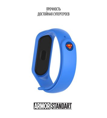 Ремінець Armorstandart Superhero Edition для Xiaomi Mi Band 5 Superman Blue (ARM57074)