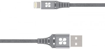 Кабель Promate NerveLink-I2 USB — Lightning 2 м Grey (nervelink-i2.grey)