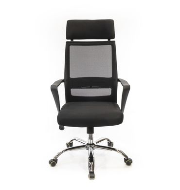Офисное кресло для руководителя Аклас Крокус CH TILT Черный
