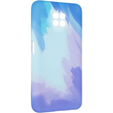 Чехол Watercolor Case for Xiaomi Redmi Note 9t Blue