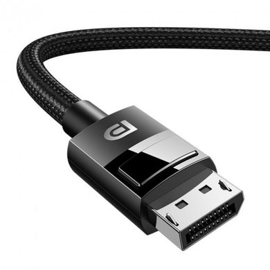 Кабель UGREEN DP114 DP 1.4 Male to Male Plastic Case Braided Cable 1m (80390)