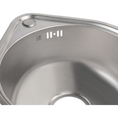 Кухонна мийка Lidz 4539 Micro Decor 0,8 мм (LIDZ4539MDEC)