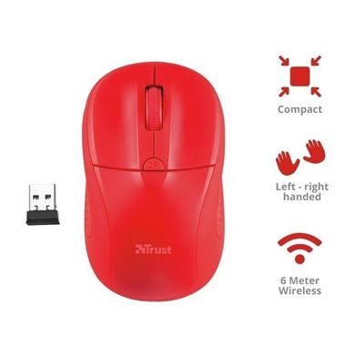 Миша Trust Primo Wireless Mouse Red (20787)