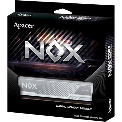 Оперативна пам'ять Apacer 32 GB (2x16GB) DDR4 3200 MHz NOX White (AH4U32G32C28YMWAA-2)
