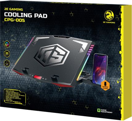 Подставка для ноутбука 2E Gaming 2E-CPG-005 Black (2E-CPG-005)