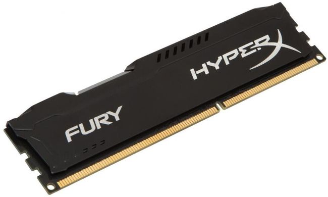 Оперативная память HyperX DDR3-1866 8192MB PC3-14900 Fury Black (HX318C10FB/8)