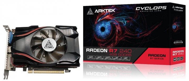 Видеокарта Arktek PCI-Ex AMD R7 240 Single Fan 5GB GDDR5 (AKR240D5S4GH1)