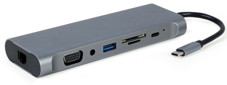 USB-Хаб Cablexpert A-CM-COMBO8-01
