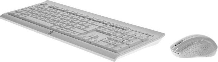 Комплект (клавиатура, мышь) HP C2710 White WL Ru (M7P30AA)