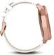 Смарт-часы Garmin Vivomove HR Premium 18K Rose Gold PVD Stainless Steel Case with White Italian Leather Band