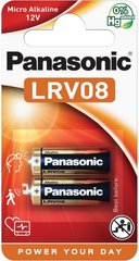 Батарейка Panasonic лужна LRV08(A23, MN21, V23) блістер 2 шт (LRV08L/2BE)