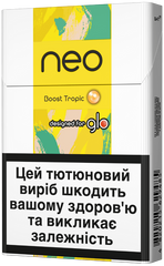 Блок стиков для нагрева табака NEO GLO STIKS BOOST TROPIC 10 пачек ТВЕН