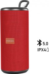 Портативная акустика Promate Pylon 10W IPX4 Red (pylon.red)