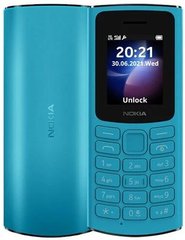 Мобильный телефон Nokia 105 2023 SS Cyan