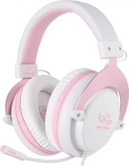 Навушники Sades SA-723 Mpower Pink/White (sa723pnj)