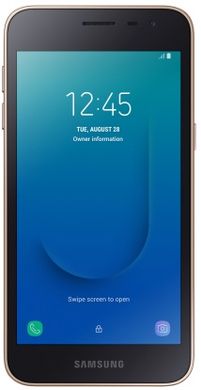 Смартфон Samsung Galaxy J2 Core 2018 Gold (SM-J260FZKDSEK)