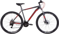 Велосипед AL 29" Discovery Bastion AM DD 2022 (серо-красный) (OPS-DIS-29-142)