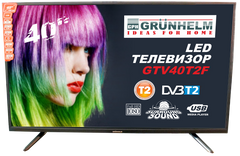 Телевизор Grunhelm GTV40T2F