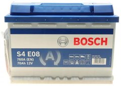 Автомобильный аккумулятор Bosch 70А 0092S4E081
