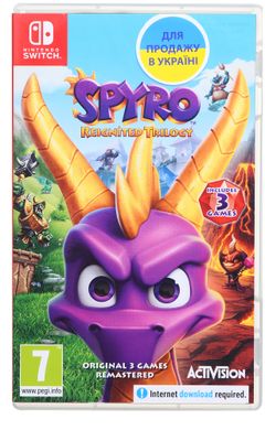 Диск Switch Spyro Reignited Trilogy