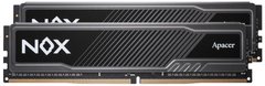 Оперативна пам'ять DDR4 2x16GB/3600 Apacer NOX (AH4U32G36C25YMBAA-2)
