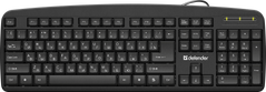 Клавіатура DEFENDER (45910) Office HB-910 RU