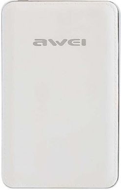 Универсальная мобильная батарея Awei P84K 10400mAh White