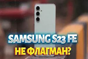 Samsung Galaxy S23 FE. Обзор