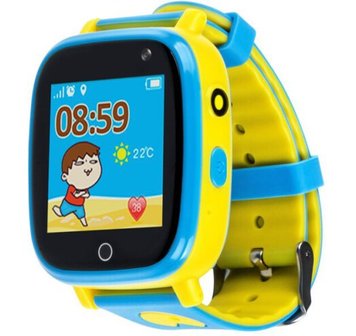 Дитячий смарт годинник AmiGo GO001 GLORY iP67 Blue-Yellow