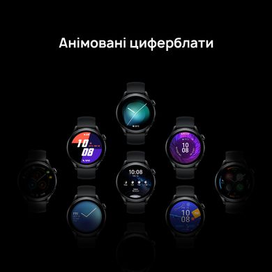 Смарт-годинник Huawei Watch 3 Black (55026820)