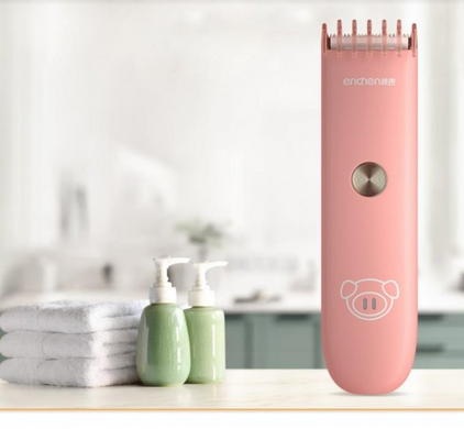 Машинка для підстригання волосся дитяча Xiaomi Enchen YOYO Pink