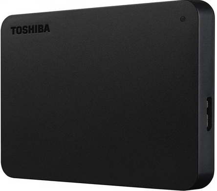 Зовнішній жорсткий диск Toshiba Canvio Basics 1TB HDTB510EK3AA_P 2.5"" USB 3.2 External Black