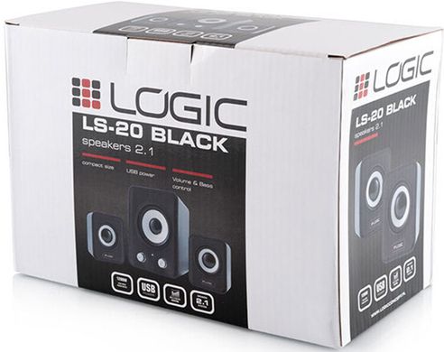 Акустична система LogicConcept LS-20 Black