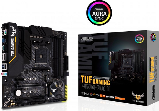 Материнська плата Asus TUF Gaming B450M-Pro II