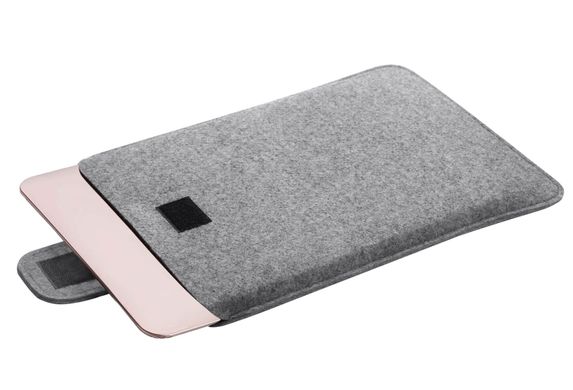 Чохол для ноутбука Gmakin Felt Cover with clasp для Macbook Air 13,3/Pro 13,3 light grey GM55 (ARM53