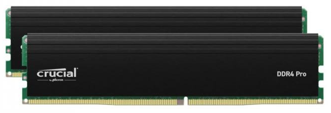 Оперативна пам'ять Crucial 64GB (2x32GB) DDR4 3200 MHz Pro (CP2K32G4DFRA32A)