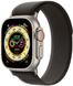 Apple Watch Ultra GPS + Cellular 49mm Titanium Case with Black/Gray Trail Loop - M/L (MQFX3)